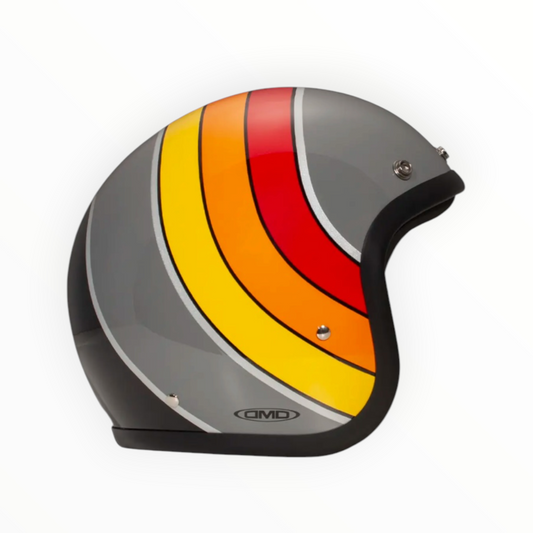 DMD ジェットヘルメット【RETROシリーズ】　”CURVE”  装飾品