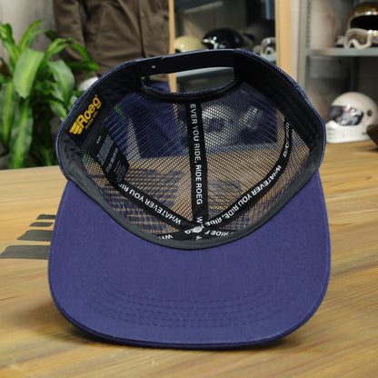 Roeg ローグ フラットパネルキャップ "Texas flatpanel cap cobalt"