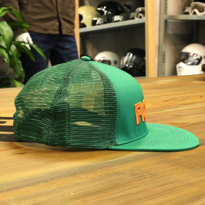 Roeg ローグ フラットパネルキャップ "Texas flatpanel cap green"