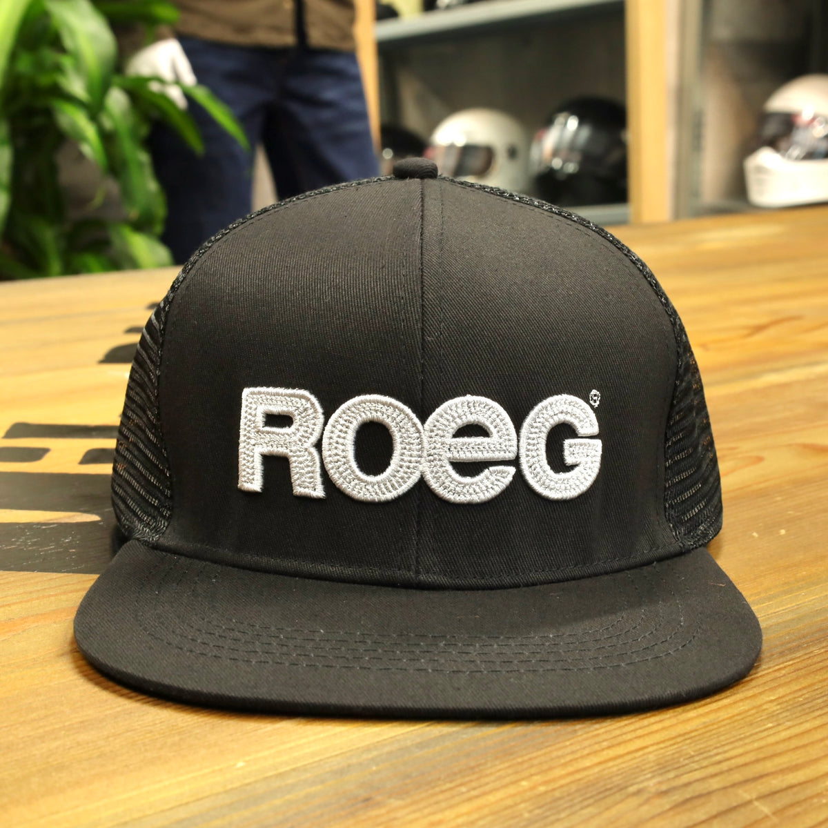Roeg ローグ フラットパネルキャップ "Texas flatpanel cap black"