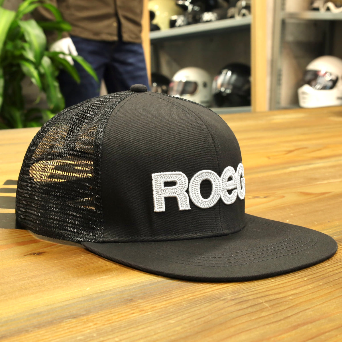 Roeg ローグ フラットパネルキャップ "Texas flatpanel cap black"