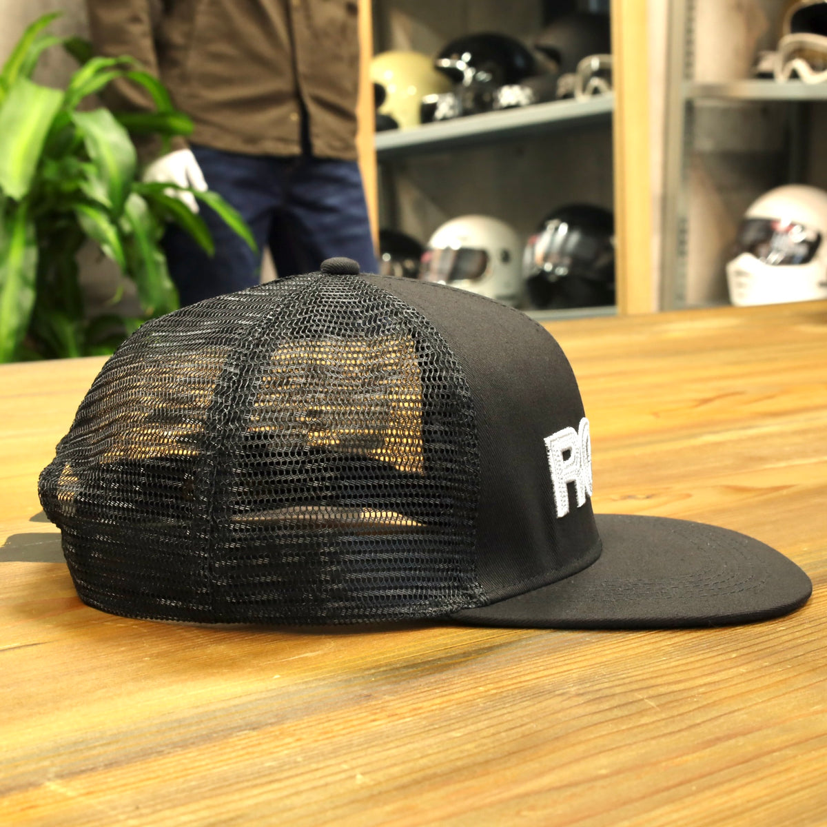 Roeg ローグ フラットパネルキャップ "Texas flatpanel cap black"