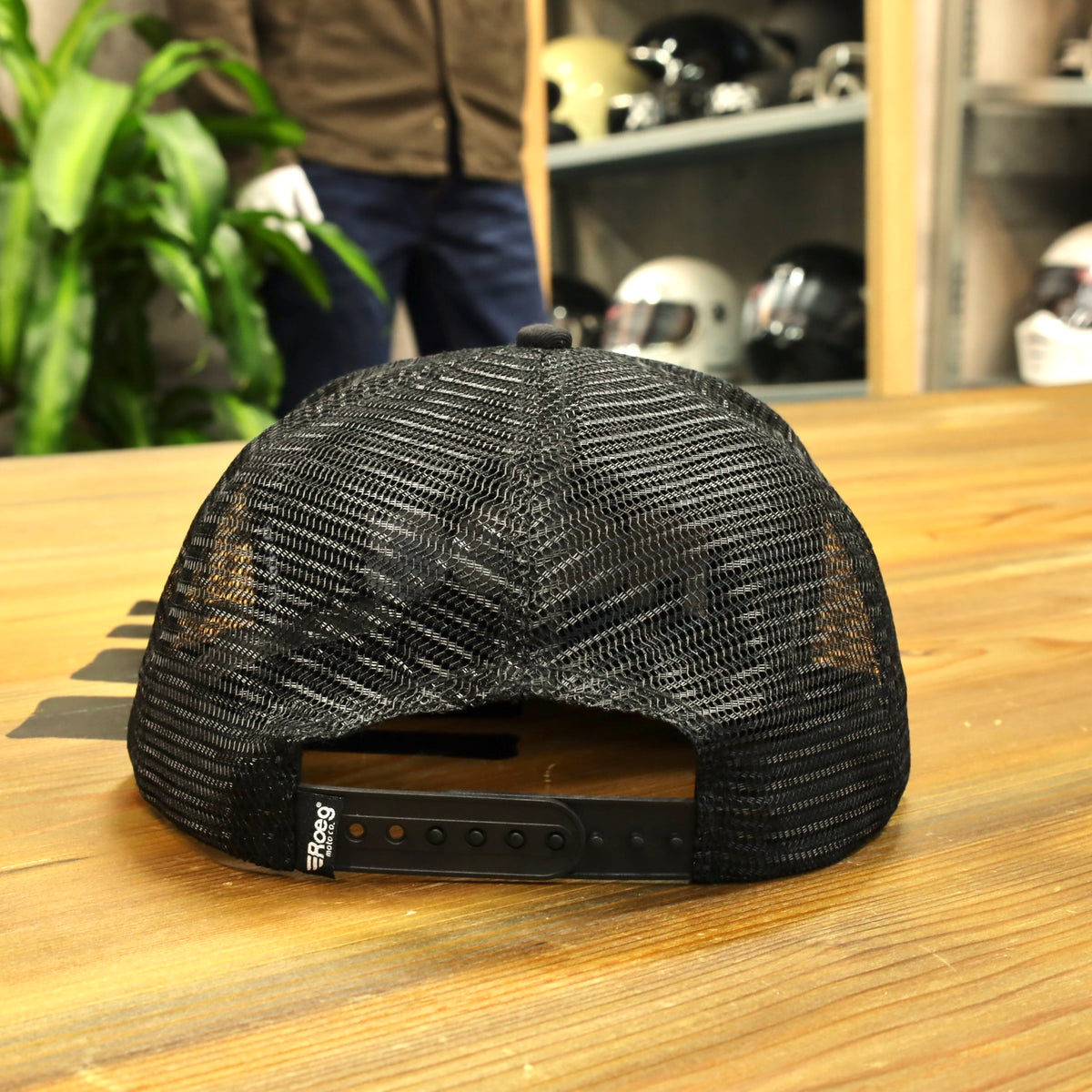 Roeg ローグ フラットパネルキャップ "Texas flatpanel cap black"