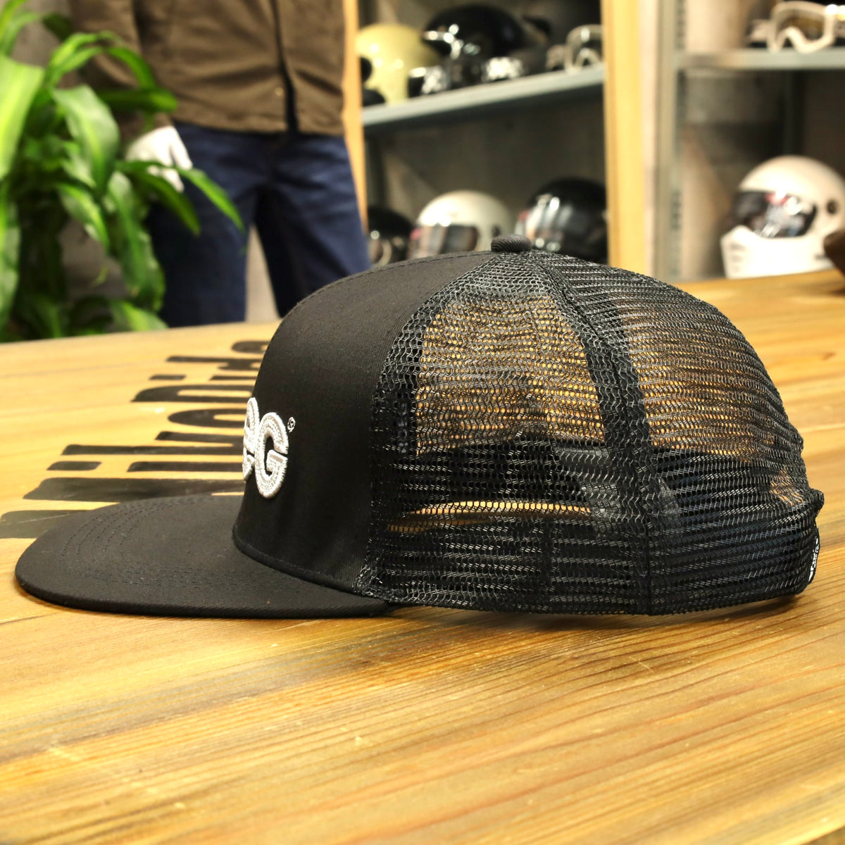 Roeg ローグ フラットパネルキャップ "Texas flatpanel cap black"