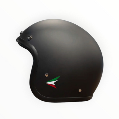 DMD ジェットヘルメット【RETROシリーズ】　”ITA BLACK”  装飾品