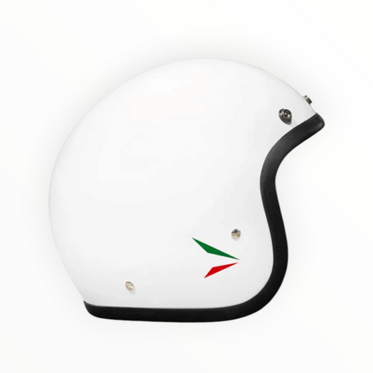DMD ジェットヘルメット【RETROシリーズ】　”ITA WHITE”  装飾品