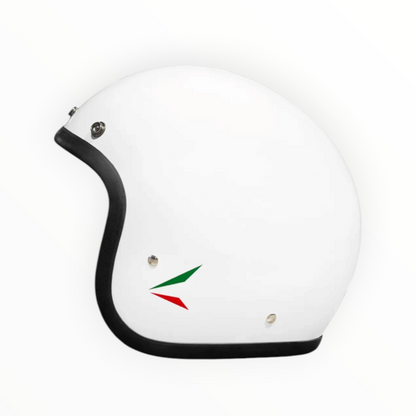 DMD ジェットヘルメット【RETROシリーズ】　”ITA WHITE”  装飾品