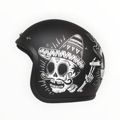 DMD ジェットヘルメット【RETROシリーズ】　”SIN FIN”  装飾品