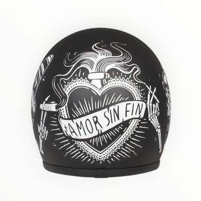 DMD ジェットヘルメット【RETROシリーズ】　”SIN FIN”  装飾品