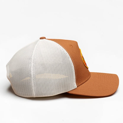 Biltwell ビルトウェル メッシュキャップ "patch Trucker Hat" 【ブラウン/ホワイト】