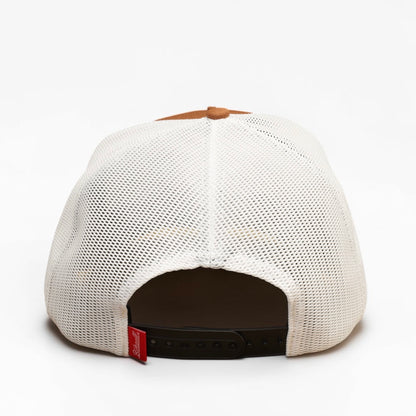 Biltwell ビルトウェル メッシュキャップ "patch Trucker Hat" 【ブラウン/ホワイト】
