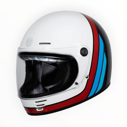 ORIGINE オリジネ 【OMEGA】フルフェイスヘルメット"SUMMIT RED WHITE-GLOSS" 装飾品