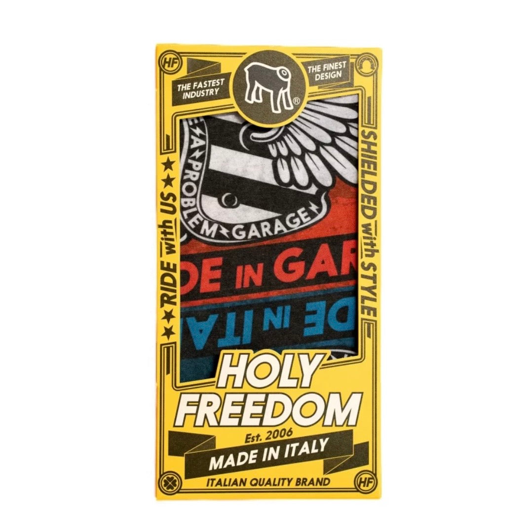 HOLYFREEDOM （ホーリーフリーダム）ネックチューブ "MULTI FUNCTION TUBULAR -SIR POKER SKULL 2805" 【Primaloft】