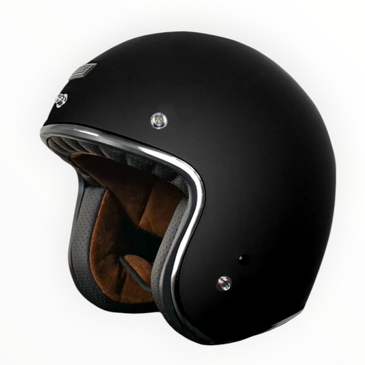 ORIGINE オリジネ【PRIMO】ジェットヘルメット "SOLID BLACK MATT" 装飾品