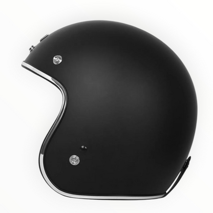 ORIGINE オリジネ【PRIMO】ジェットヘルメット "SOLID BLACK MATT" 装飾品