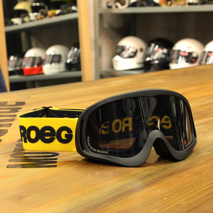 Roeg ローグ ゴーグル "Peruna Yellow Bold goggle black/yellow"