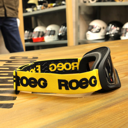 Roeg ローグ ゴーグル "Peruna Yellow Bold goggle black/yellow"