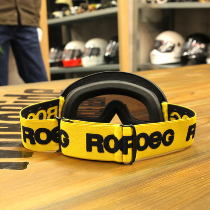 Roeg ローグ ゴーグル "Peruna Yellow Bold goggle black/yellow"