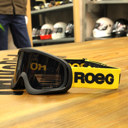 Roeg ローグ ゴーグル "Peruna Yellow Bold goggle black/yellow"