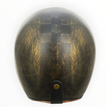 ORIGINE オリジネ【PRIMO】ジェットヘルメット "Scacco Old Metal Effect" 装飾品