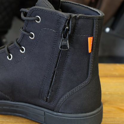 MERLIN マーリン ライディングシューズ "Knots Canvas D3O Boot" 【ブラック】