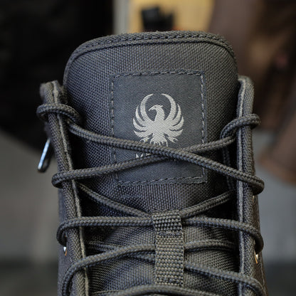MERLIN マーリン ライディングシューズ "Knots Canvas D3O Boot" 【ブラック】