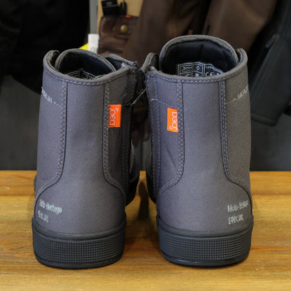 MERLIN マーリン ライディングシューズ "Knots Canvas D3O Boot" 【グレー】