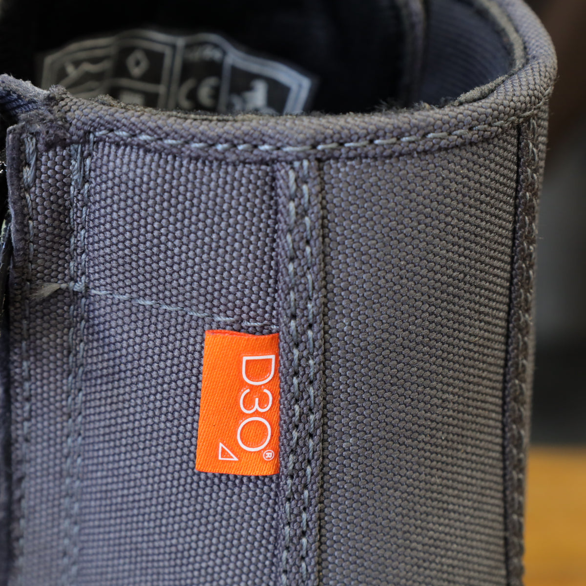 MERLIN マーリン ライディングシューズ "Knots Canvas D3O Boot" 【グレー】