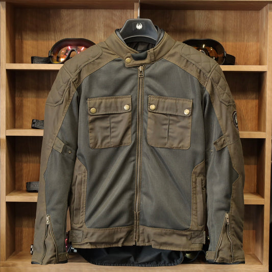 ワックスコットンメッシュジャケット  "Shenstone II Cotec Air Jacket"【オリーブ】