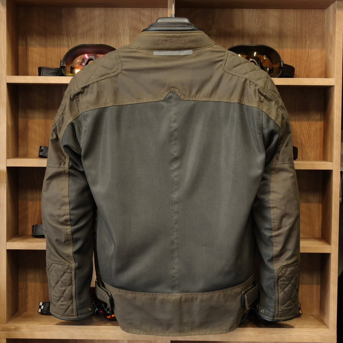 ワックスコットンメッシュジャケット  "Shenstone II Cotec Air Jacket"【オリーブ】