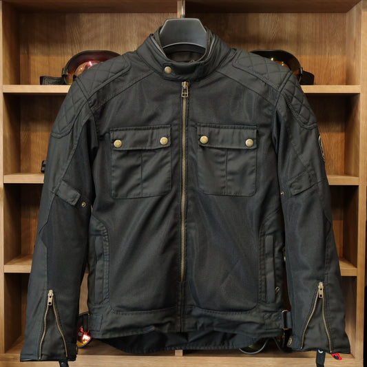 ワックスコットンメッシュジャケット "Shenstone II Cotec Air Jacket" 【ブラック】