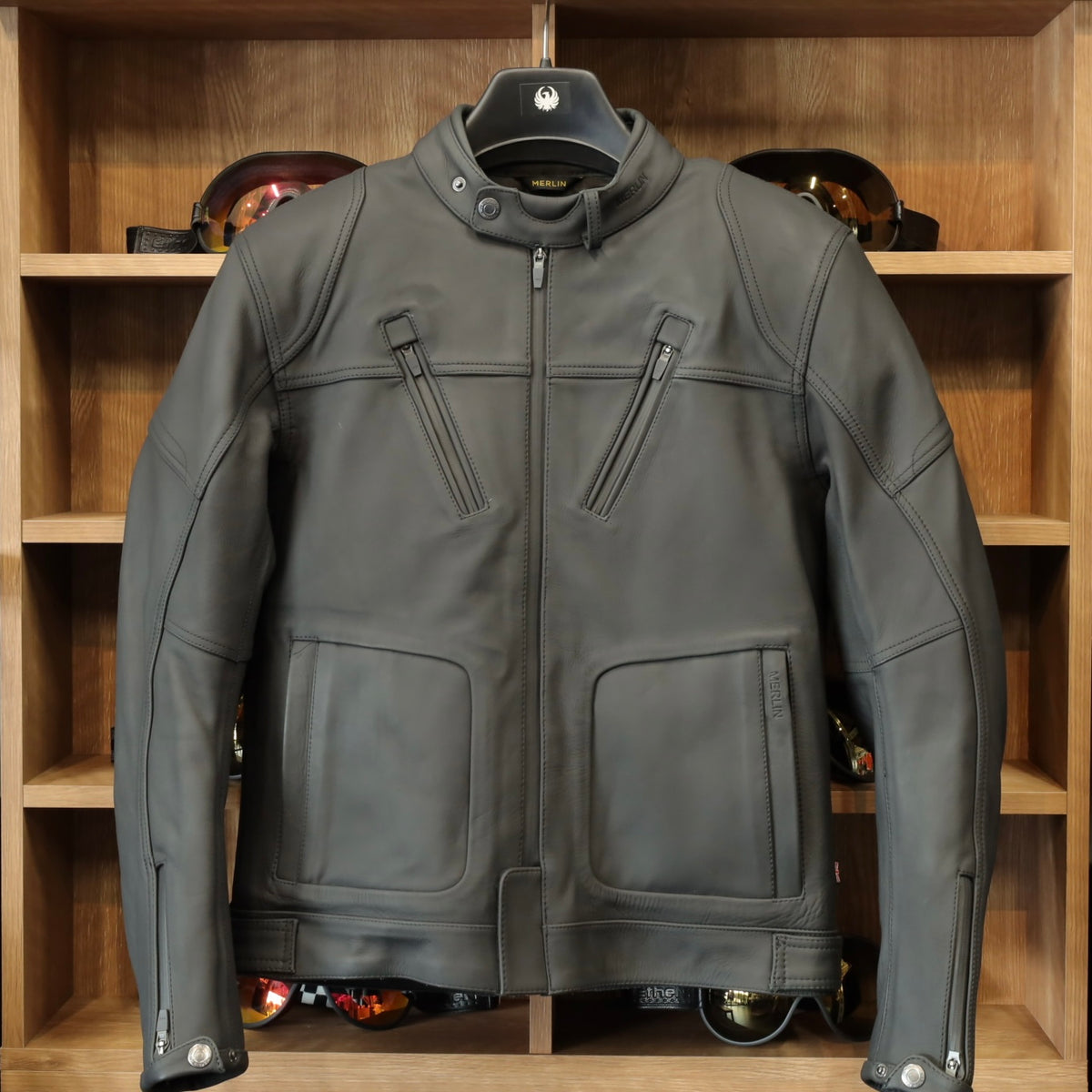 防水レザージャケット  "Gable II AAA Waterproof Jacket"【ブラック】