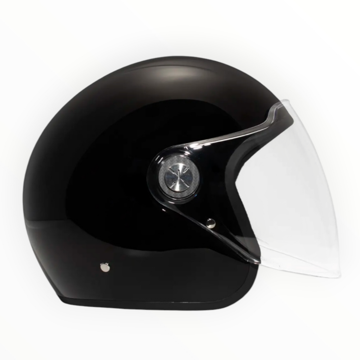 DMD ジェットヘルメット【P1 シリーズ】　”BLACK”  装飾品