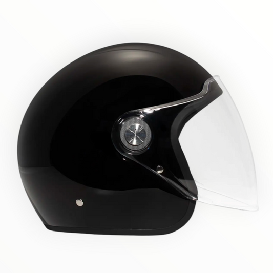 DMD ジェットヘルメット【P1 シリーズ】　”BLACK”  装飾品