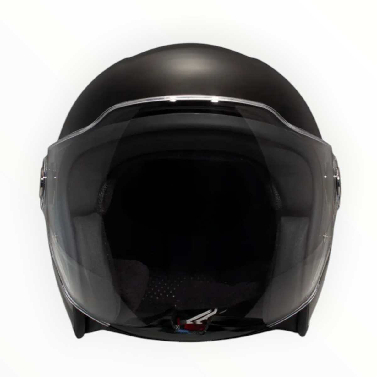 DMD ジェットヘルメット【P1 シリーズ】　”BLACK”  装飾品