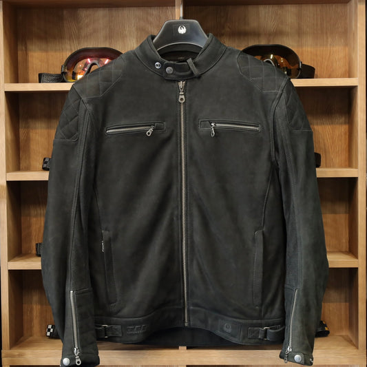 ヌバックレザージャケット "Torsten TFL D3O AAA Jacket"【ブラック】