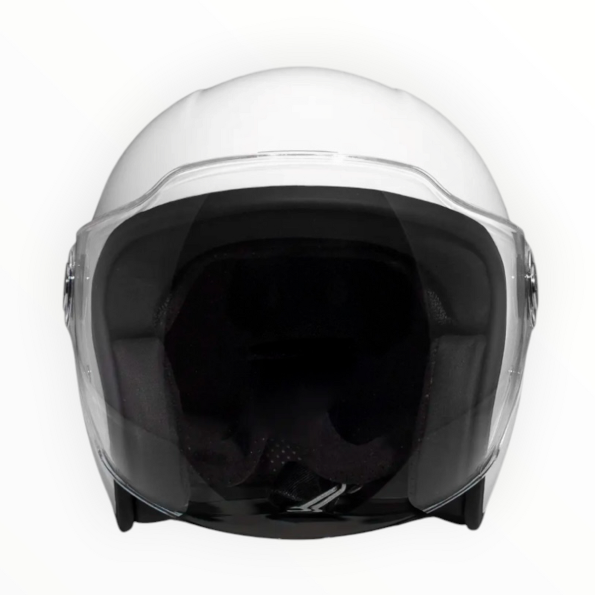DMD ジェットヘルメット【P1 シリーズ】　”WHITE”  装飾品