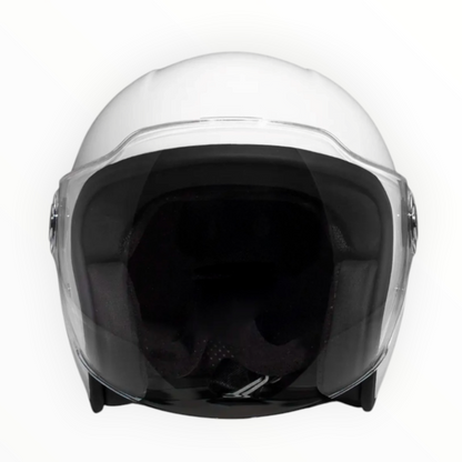 DMD ジェットヘルメット【P1 シリーズ】　”WHITE”  装飾品