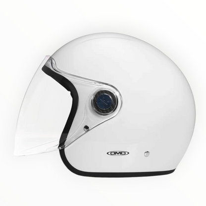 DMD ジェットヘルメット【P1 シリーズ】　”WHITE”  装飾品