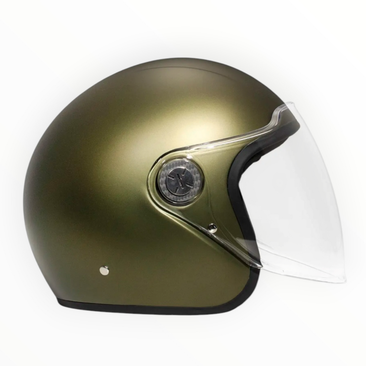 DMD ジェットヘルメット【P1 シリーズ】　”OLIVE GOLD”  装飾品