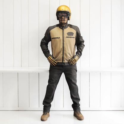 HOLYFREEDOM ホーリーフリーダム メッシュジャケット ”RETE GOLD 2025 JACKET”　【ブラック/ゴールド】