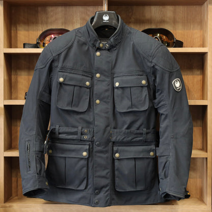 MERLIN マーリン 防水 エコラミネートジャケット ”Burslem Eco Laminated Jacket” 【ブラック】