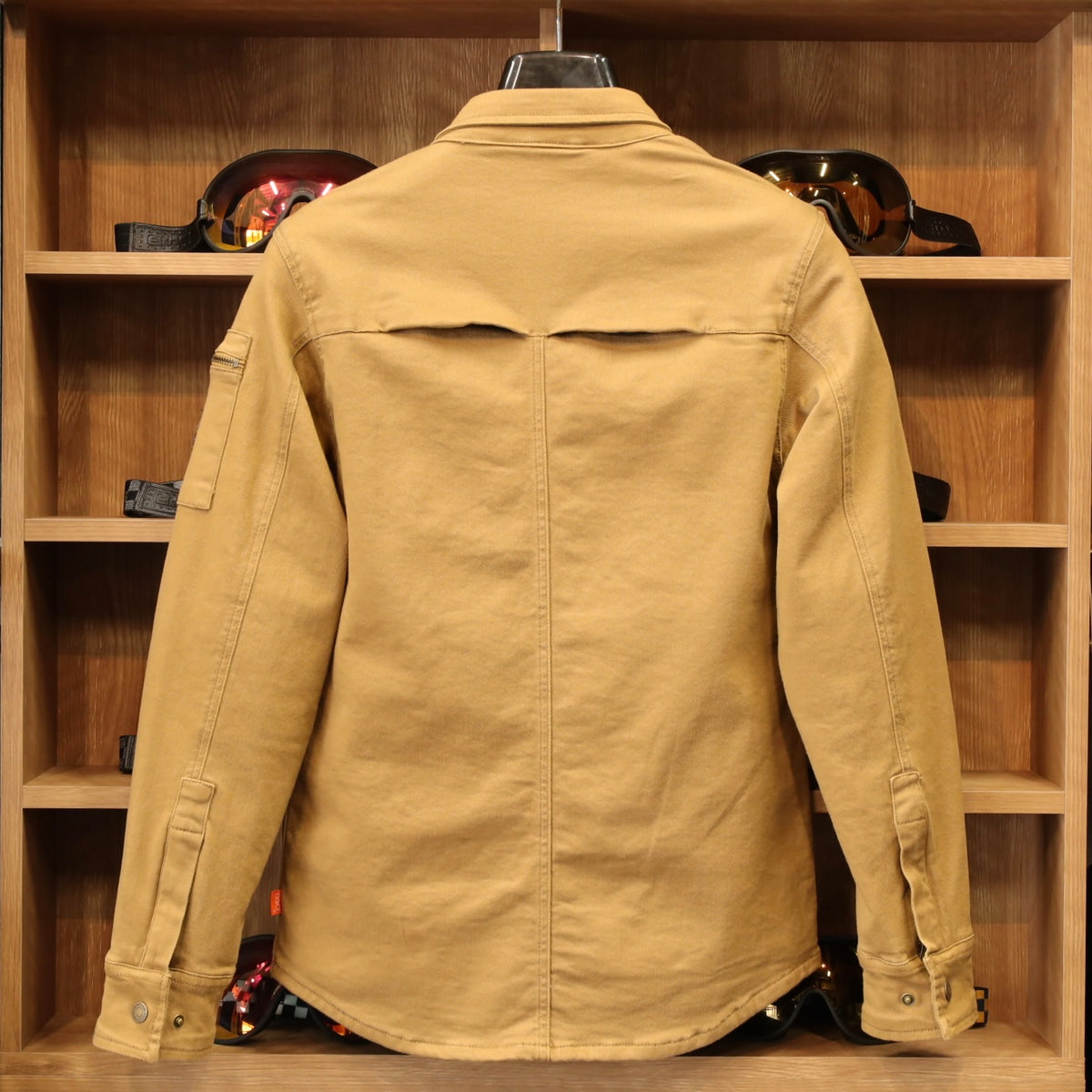 ストレッチシャツジャケット  ”Brody D3O Single Layer Riding Shirt”【タン】