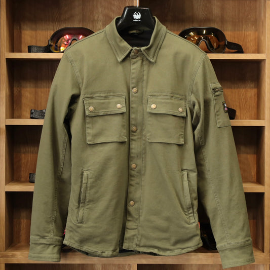 ストレッチシャツジャケット  ”Brody D3O Single Layer Riding Shirt”【グリーン】