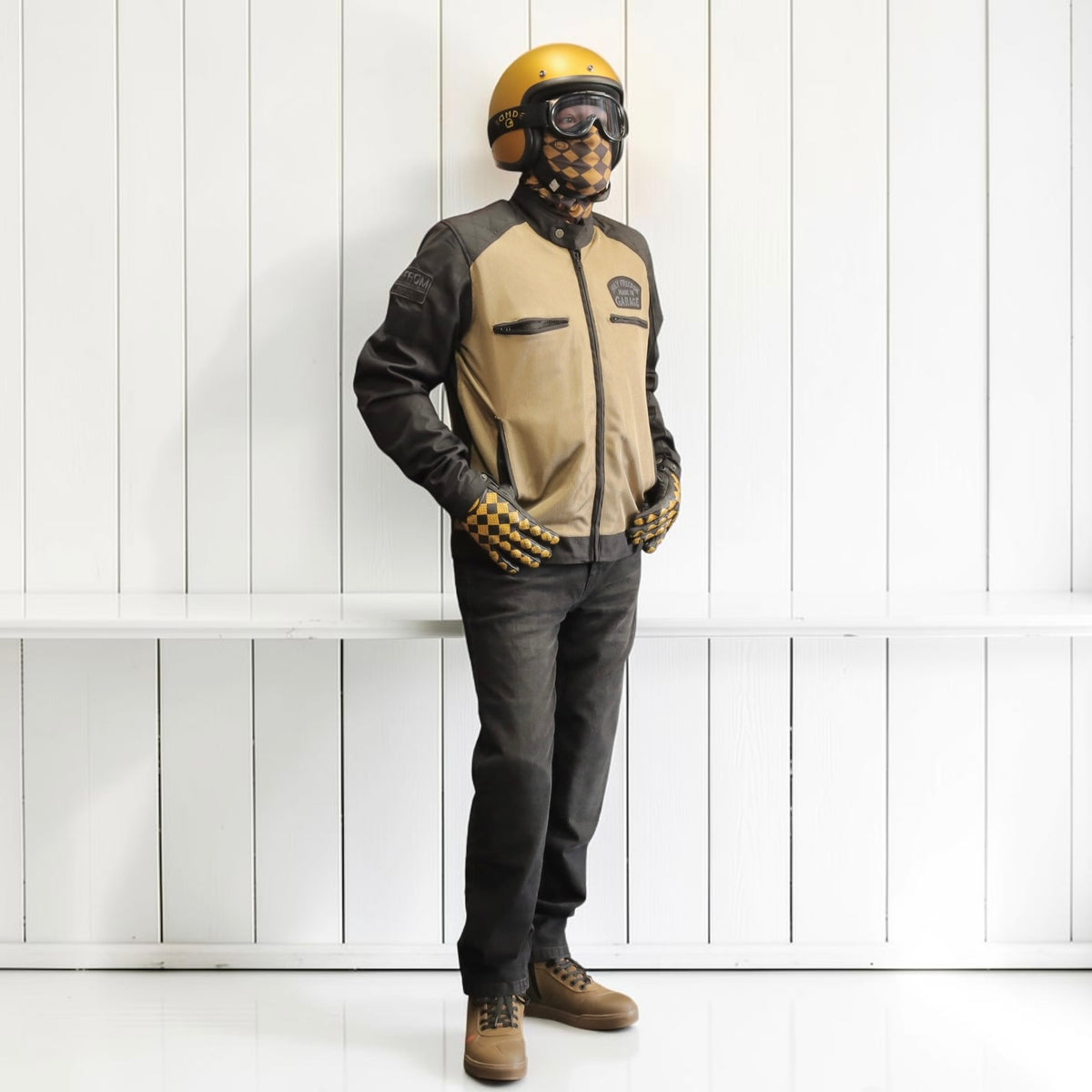 HOLYFREEDOM ホーリーフリーダム メッシュジャケット ”RETE GOLD 2025 JACKET”　【ブラック/ゴールド】