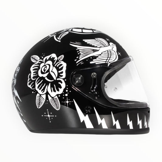 DMD フルフェイスヘルメット【RIVALEシリーズ】　”PANTHER”  装飾品