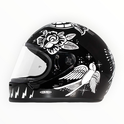 DMD フルフェイスヘルメット【RIVALEシリーズ】　”PANTHER”  装飾品