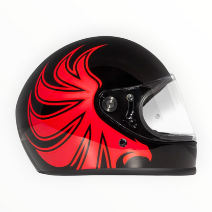 DMD フルフェイスヘルメット【RIVALEシリーズ】　”RED EYE”  装飾品