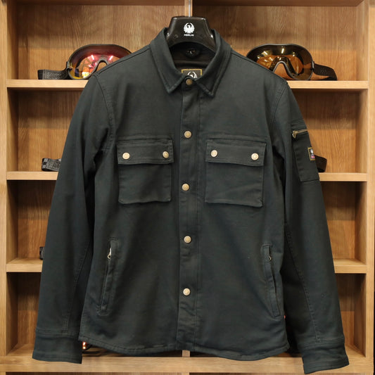 ストレッチシャツジャケット  ”Brody D3O Single Layer Riding Shirt”【ブラック】