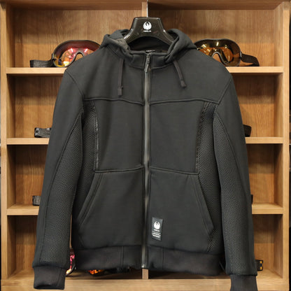 MERLIN マーリン ライディングメッシュパーカー ”Brecken D3O Air Mesh Hoody” 【ブラック】